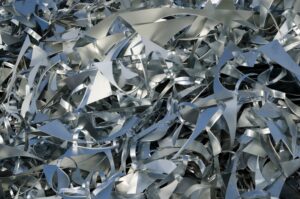 Aluminum scrap collected for recycling Sydney
